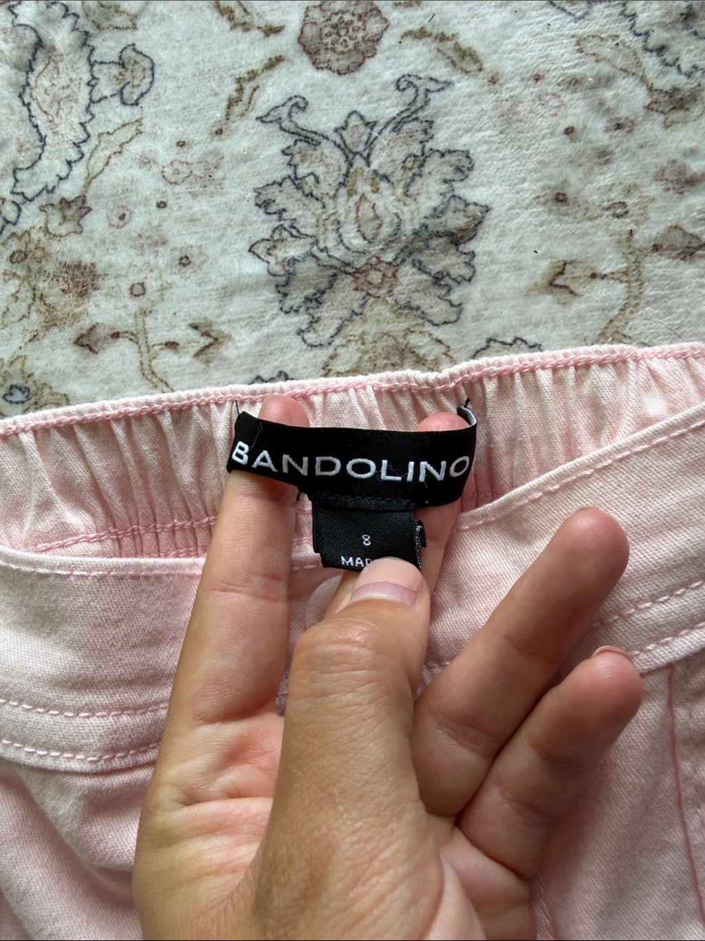 Nwt Bandolino Mary’s Rose Utility Capri Pants - Women’s Size 8 — image 3 of 6